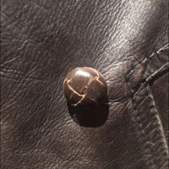 Ralph Lauren Collection Made in Italy Brown Distressed Calf Cavalry Moto Jacket - Picture 8 of 13